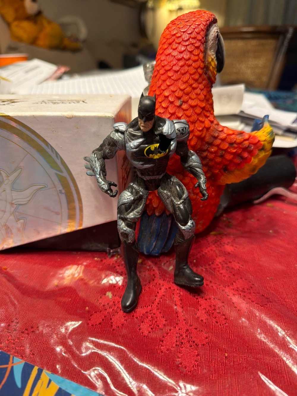 Total Justice Fractal Armor Batman  5" Action Figure Kenner 1996